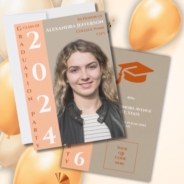 Modern Text 1 Photo Peach White Taupe Gold (Creator Uploaded)