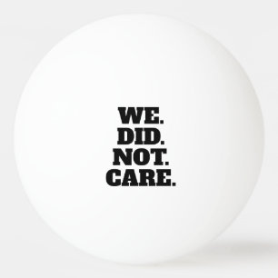 Modern Text Statement   Typography White Text  Ping Pong Ball