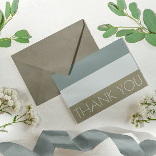 Modern Thank You Card