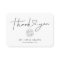 Modern Thank You Heart Business Packaging Insert