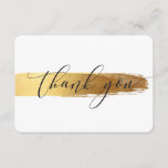 MODERN THANK YOU luxury calligraphy gold brush<br><div class="desc">by kat massard >>> kat@simplysweetPAPERIE.com <<< A simple, stylish way to say thank you to your guest's for attending your EVENT Setup as a template it is simple for you to add your own details, or hit the customise button and you can add or change text, fonts, sizes etc TIP...</div>