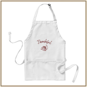 Modern Thankful Harvest Standard Apron