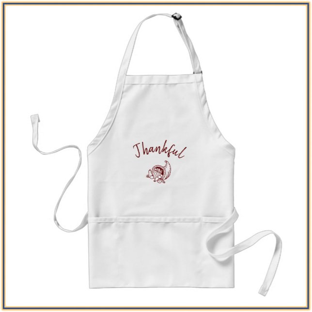 Modern Thankful Harvest Standard Apron (Creator Uploaded)