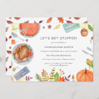 Modern Thanksgiving Friendsgiving Dinner Party