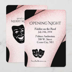 Modern Theatre Invitation
