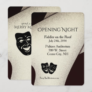 Modern Theatre Invitation