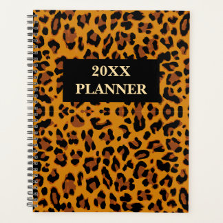 Modern tiger cover Weekly and Monthly Planner