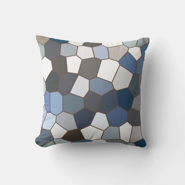 Modern Tile Pattern Cushion (Front)