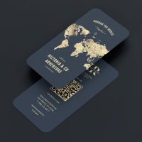 Modern Travel Planner Travel Agency Dark Blue Gold