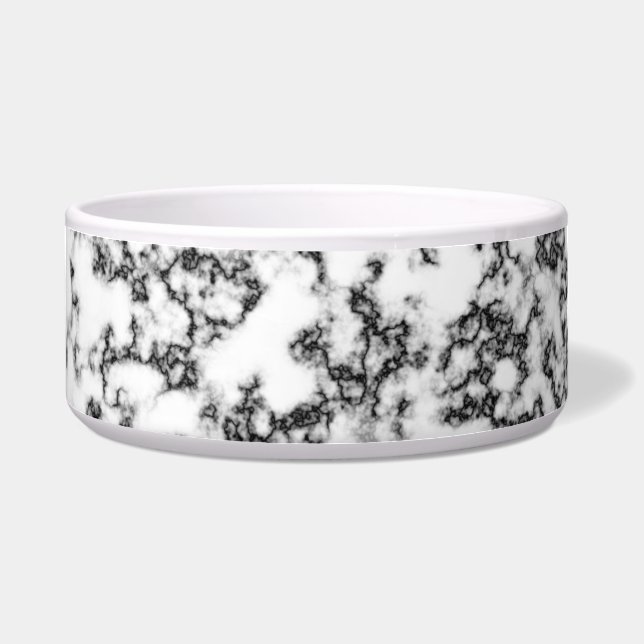 Modern Trending Marble Pet Bowl (Front)
