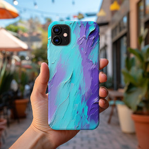 Modern Trendy 3D Oil Paint Pastel No. 1023 iPhone 13 Pro Max Case