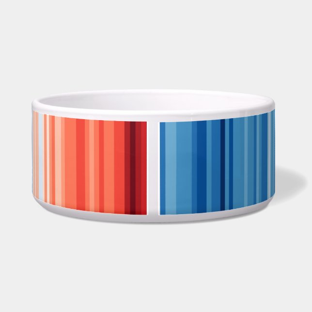 Modern Trendy Birthday Holiday Gift Climate Stripe (Back)