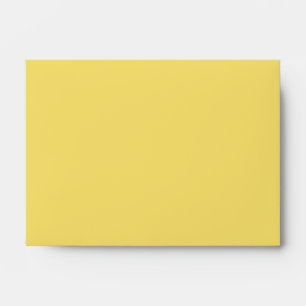 modern, trendy blue and yellow chevron envelope