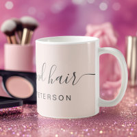 Modern trendy blush pink makeup name