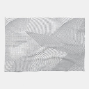 Modern, trendy, cool, simple, artistic pattern tea towel