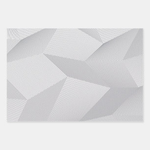 Modern, trendy, cool, simple, artistic pattern wrapping paper sheet