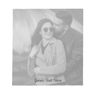 Modern Trendy Create your own photo and Text       Notepad