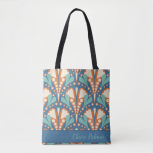 Modern, trendy design with boho style tote bag