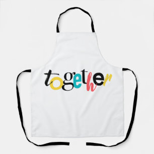 Modern, trendy, fun, creative design of Together Apron