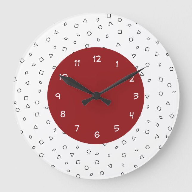Modern Trendy Kitchen Wall Clocks (Front)