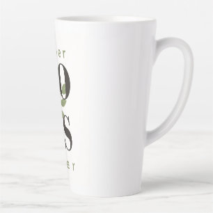 Modern Trendy Latte Mug gift for Best Boss Ever