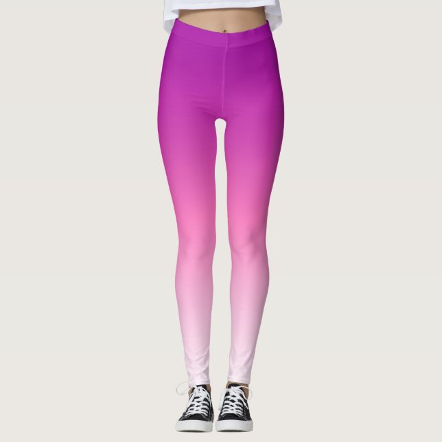 Modern trendy Ombre Leggings (Front)