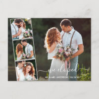 Modern Trendy Script We Eloped 4 Photo