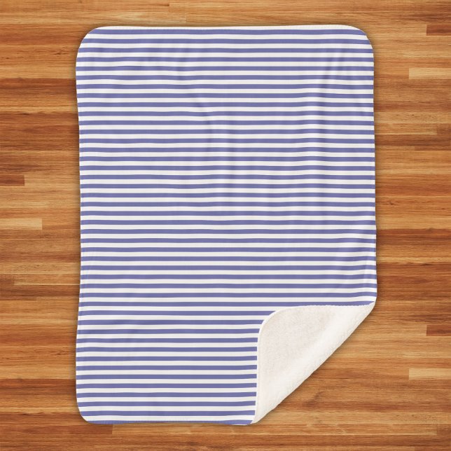 Modern Trendy Striped Sherpa Blanket (Creator Uploaded)