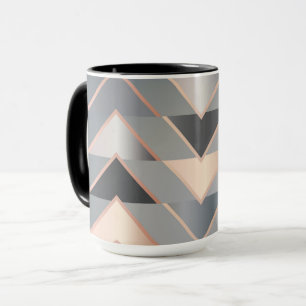 Modern Triangles Mug