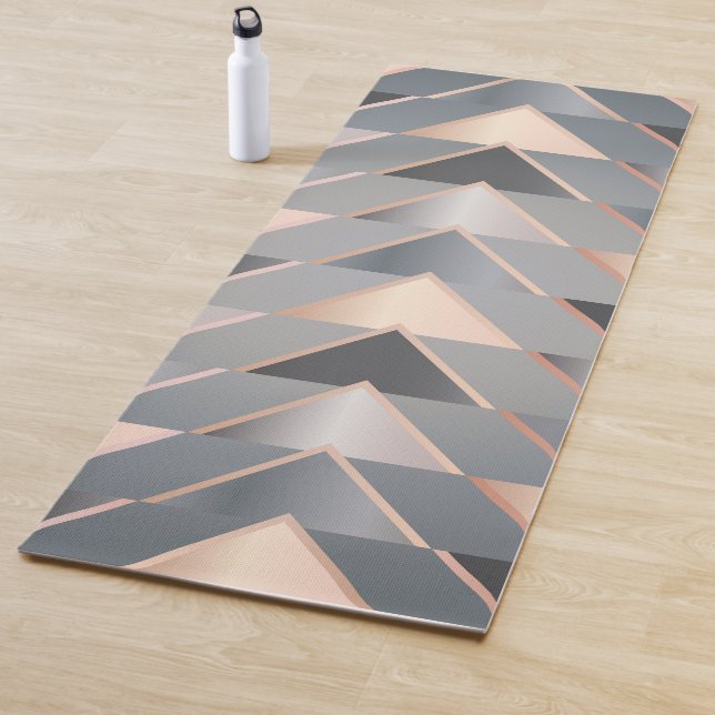 Modern Triangles Yoga Mat (In Situ)