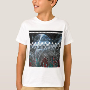 Modern Tribal Edgy design. T-Shirt