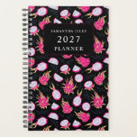 Modern Tropical Fruit Pattern Planner<br><div class="desc">Stay organised in style with the Modern Tropical Fruit Pattern Planner. This planner features a vibrant and eye-catching dragon fruit design, bringing a touch of tropical charm to your daily planning routine. Perfect for tracking appointments, goals, and to-do lists, it combines functionality with a fresh, modern aesthetic. The durable cover...</div>