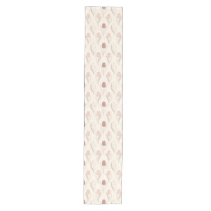 Modern Tulip Floral Pattern Medium Table Runner