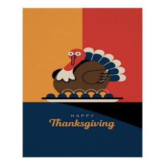 Modern Turkey Art Poster