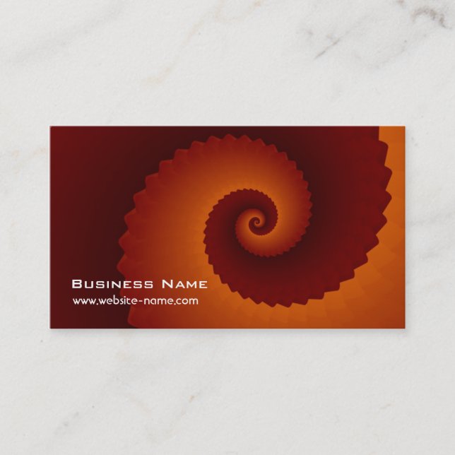 Modern Twist Hi-Tech Business Card (Front)