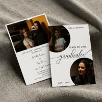 Modern Two-Person Graduation Party – Class of 2025