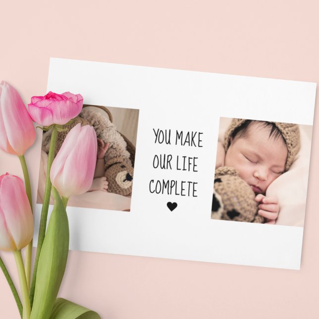 Modern Two Photo | You Make Our Life Complete  (Creator Uploaded)