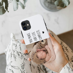 Modern Two Photo   You Make Our Life Complete  Case-Mate iPhone Case