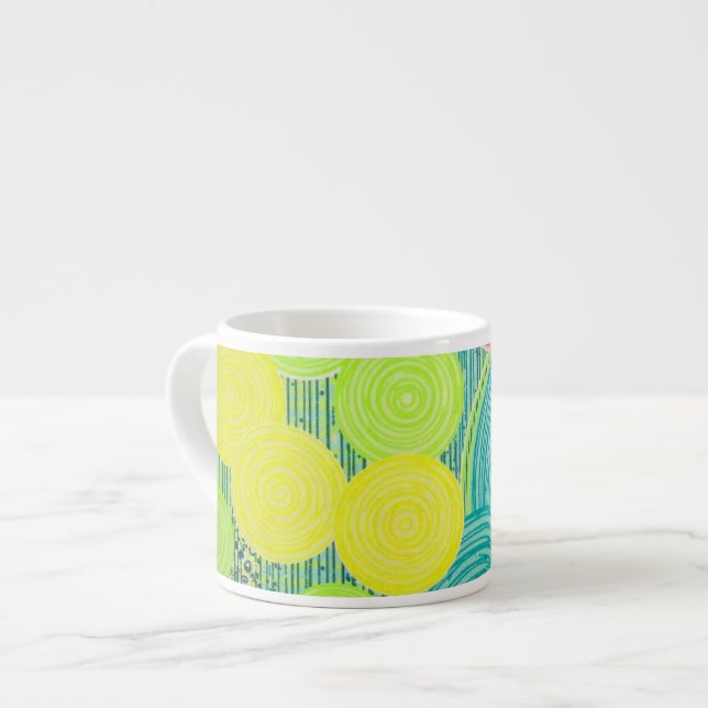 Modern Type Of Circular Designs Expresso Cup (Front Left)