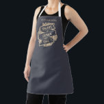 Modern Typography Bakers Gonna Bake Name  Apron<br><div class="desc">Modern Typography Bakers Gonna Bake Name Apron - The perfect gift for the baker in your life. Apron features pretty typography in gold on a navy blue background. Apron is personalised. Our high quality template makes it effortless for you to personalise your apron. If you would like to change the...</div>