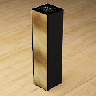 Modern typography black and gold 40th birthday