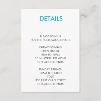 Modern Typography Enclosure Card Bar Mitzvah