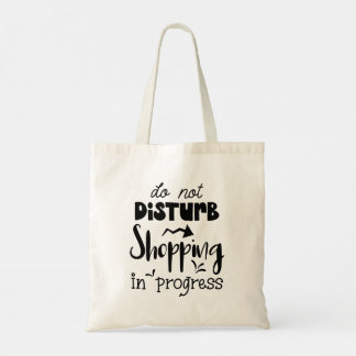Modern Typography funny Quotes Tote Bag