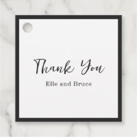 Modern Typography Minimalist Wedding