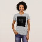 Modern Typography Monogram Black QR code