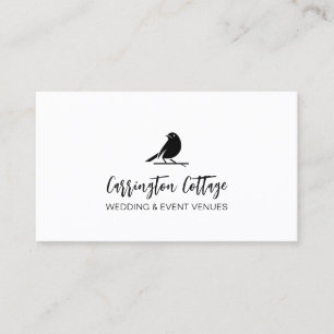 Modern Typography Script Professional Logo. Business Card