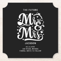Modern Typography Unique Wedding