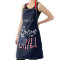 Modern typography usa bbq grill queen