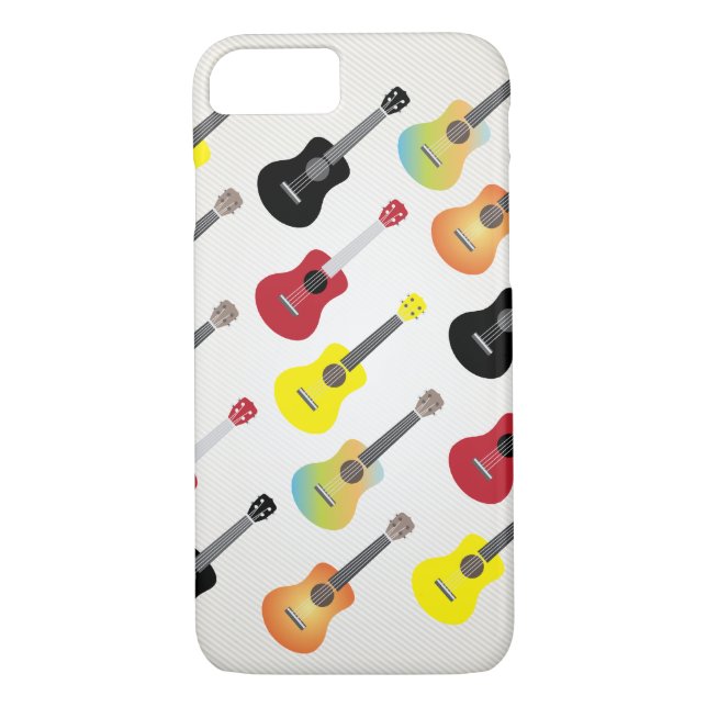 Modern Ukulele Musical iPhone 7 Case (Back)