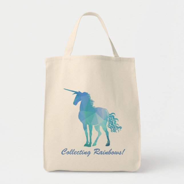 Modern Unicorn Tote Bag (Front)